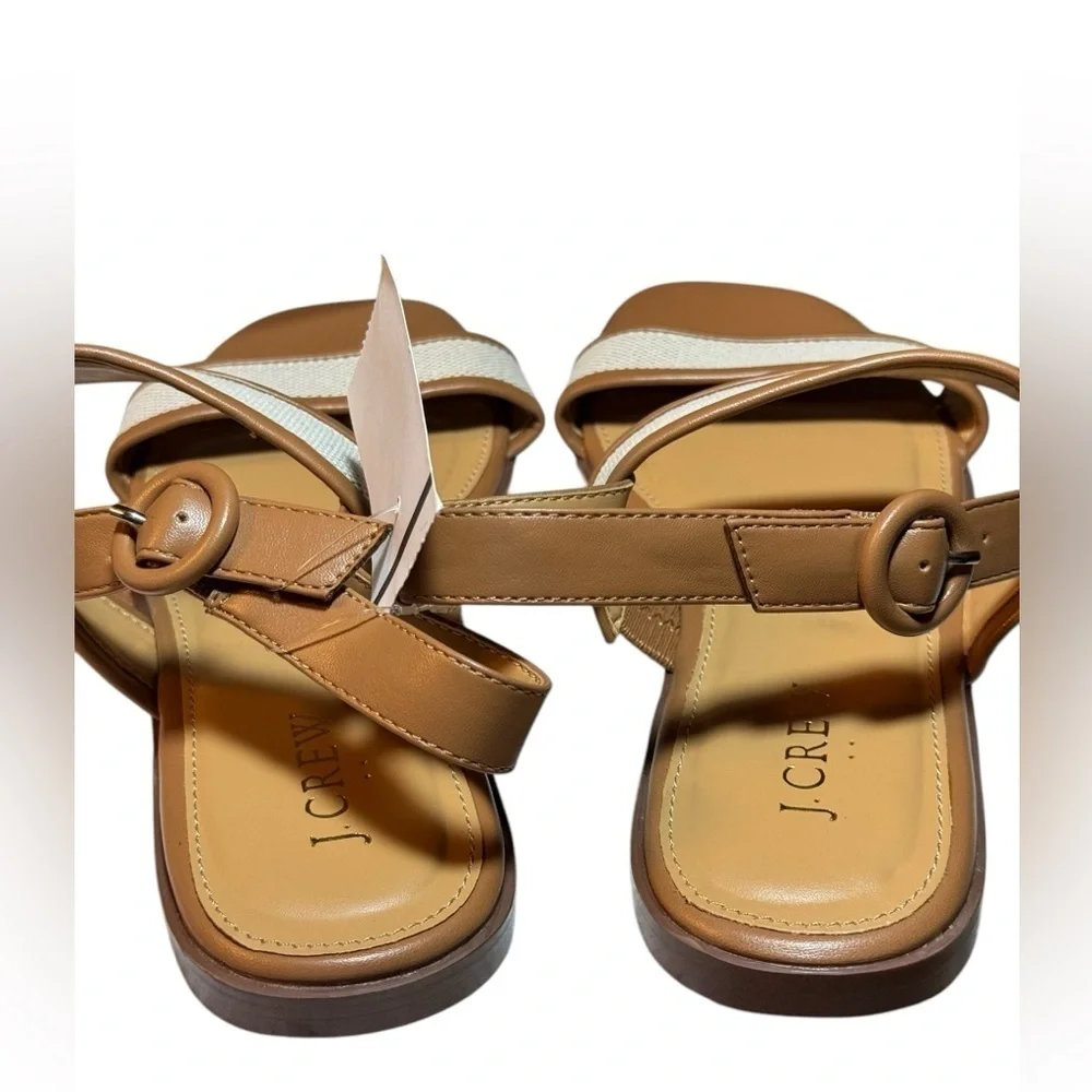 J Crew Double Strap Buckle Sandals 9